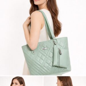 faiqa elegant shoulder handbag – premium quilted design