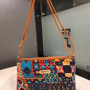 eco friendly organic cotton sling bag, water resistant crossbody backpack for women