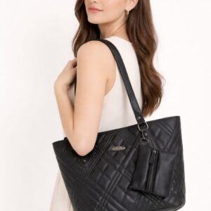 faiqa bags trendy crossbody bag for women, quilted purse with chain strap, evening bag for parties & weddings, gold