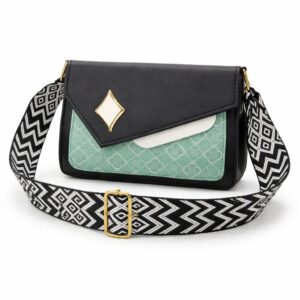 women’s crossbody bag pu leather – adjustable strap, smooth zipper, durable hardware, stylish shoulder purse